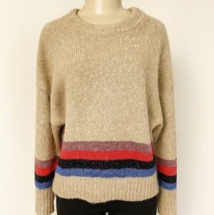 Treasure & Bond Striped Knit Sweater – Women’s Large (NWT)